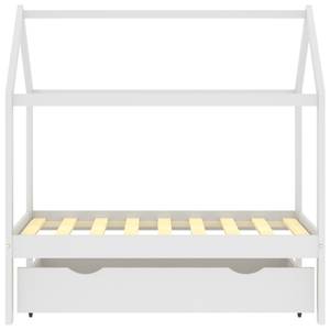 Cadre de lit pour enfants 77 x 146 cm - Blanc