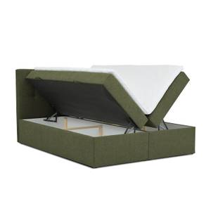 Boxspringbett Addison Khaki - Breite: 180 cm