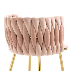 Fauteuil simple lot de 2 Mercury Ⅴ Rose foncé