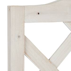 Holz Rankkasten weiß Weiß - Holzwerkstoff - 36 x 90 x 36 cm