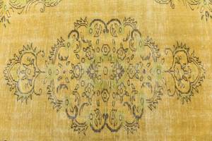 Tapis Ultra Vintage CIV Jaune - Textile - 183 x 1 x 305 cm