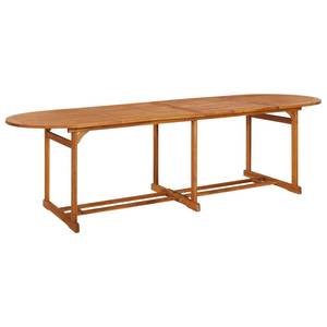 Ensemble à manger (lot de 13) 3011567-1 Marron - Bois massif - Bois/Imitation - 90 x 75 x 280 cm