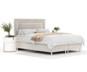 Boxspringbett Laguno Ecru - Breite: 200 cm