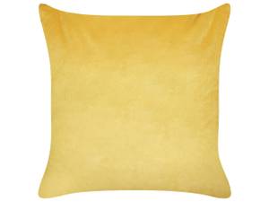 Coussin décoratif ACONITUM Jaune - Textile - 45 x 7 x 45 cm