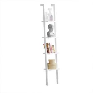 Bibliothèque Étagère Murale FRG15-W Blanc - Bois manufacturé - 33 x 180 x 23 cm