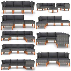 Modular-Sofa-Eckteil 3007729-2 Grau