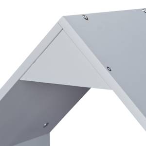 Kleiderständer für Kinder Grau - Weiß - Holzwerkstoff - Metall - 48 x 117 x 30 cm