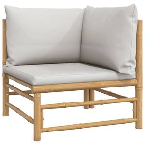 Garten Ecksofa 3028491-7 (2er Set) Hellgrau