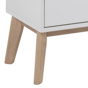 Sideboard Carl Weiß - Holz teilmassiv - 180 x 75 x 45 cm