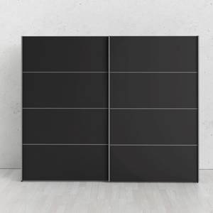 l' armoire Veto C Noir - En partie en bois massif - 243 x 202 x 64 cm