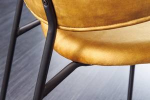 Stuhl VOGUE Gelb - Schwarz - Textil
