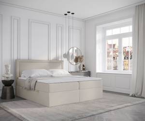 Boxspringbett Tribeca Beige - Breite: 180 cm