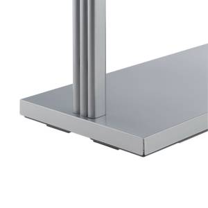 Handtuchhalter stehend Grau - Silber - Metall - 50 x 87 x 20 cm