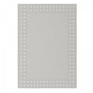 Tapis exterieur STALOW 2 200x290 argent Argenté - Matière plastique - 200 x 5 x 290 cm