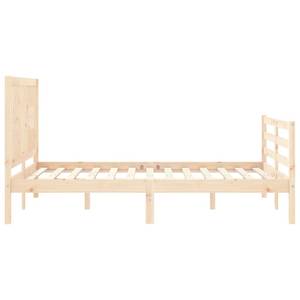 Bettgestell-K-3687 Braun - Holzwerkstoff - 146 x 100 x 206 cm