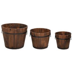 Jardinières godets 3028558 (lot de 3) 45 x 35 x 45 cm