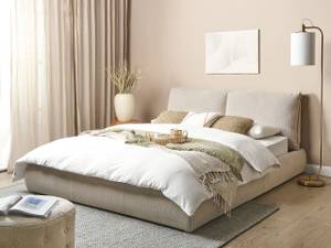 Doppelbett VINAY Beige - Breite: 176 cm