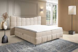 Boxspringbett Blosom Beige - Breite: 238 cm