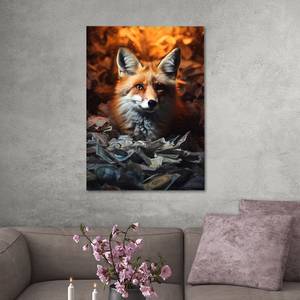 Leinwandbild Fox-Money 60 x 90 cm