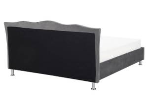 Doppelbett METZ Dunkelgrau - Grau - 189 x 103 x 215 cm