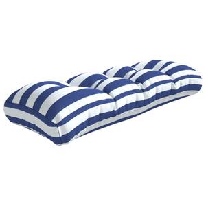 Coussin de palette 3005776-2 Bleu - Blanc