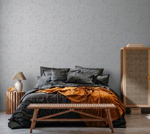 Casual Living - Strukturtapete Grau - Silber - Kunststoff - Textil - 53 x 1050 x 1 cm