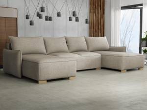 Wohnlandschaft Focus Beige