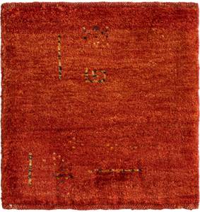 Tapis Gabbeh XXXVII Rouge - Textile - 45 x 1 x 50 cm