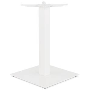 Pied De Table TOWER Blanc - Métal - 50 x 73 x 50 cm