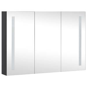 LED-Spiegelschrank fürs Bad V169 Grau - Glas - 14 x 62 x 89 cm