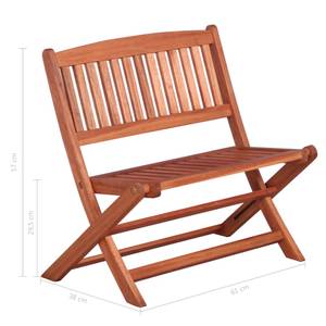 Garten Essgruppe (4-teilig)  45585 Braun - Massivholz - Holzart/Dekor - 40 x 45 x 60 cm