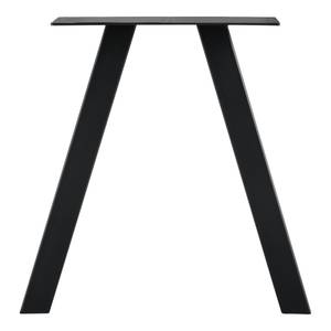 Set de 2 Pieds de Table Heustreu Noir - 40 x 40 cm