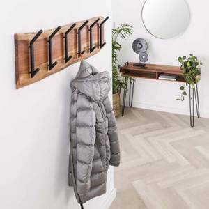 Garderobe A-493350 Braun - Massivholz - Holzart/Dekor - 100 x 30 x 12 cm