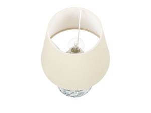 Lampe de table ROSANNA Beige - Bleu - Blanc - Céramique - 20 x 35 x 20 cm