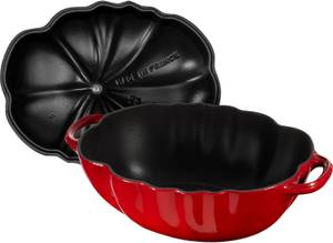 Kasserolle Cocotte Rot - Stein - 2 x 16 x 25 cm