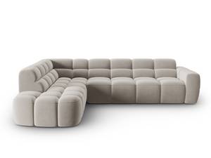 Ecksofa LISA 5 Sitzplätze Beige