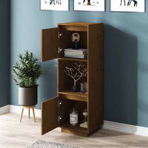 Highboard DE9912 Massivholz - 35 x 117 x 38 cm