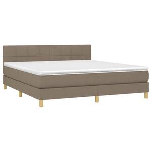 Boxspringbett 3017288-12 Taupe - Breite: 180 cm