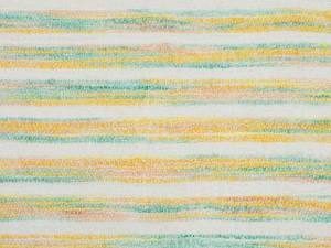 Couverture NUWAR Beige - Vert - Jaune - Textile - 130 x 1 x 170 cm