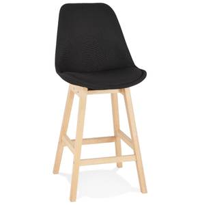 Tabouret De Bar TERESA Noir - Marron