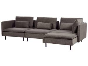 Modulsofa EGERIS 3-tlg Braun - Dunkelbraun - Armlehne davorstehend rechts