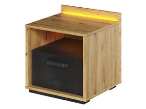 Nachttisch Qubic QB-10 Braun - Holzwerkstoff - 42 x 48 x 45 cm