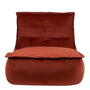 Sitzsack Sofa Dolce, 2-er Set Orange - 158 x 68 cm
