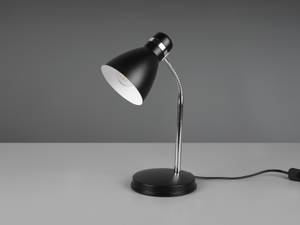 Schreibtischlampe Nachttisch Schwarz Schwarz - Silber