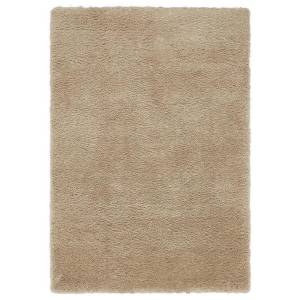 Tapis shaggy tufté TITO Marron clair - 200 x 290 cm