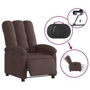 Fauteuil inclinable électrique 3032264-4 Marron foncé