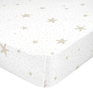 Little star Spannbetttuch Beige - Textil - 4 x 90 x 200 cm