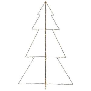 Weihnachtskegelbaum 3009952 Cremeweiß - 118 x 180 x 118 cm