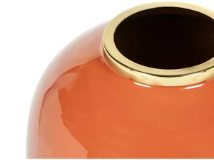 Vase KLAUDIA Orange - Metall - 29 x 36 x 29 cm