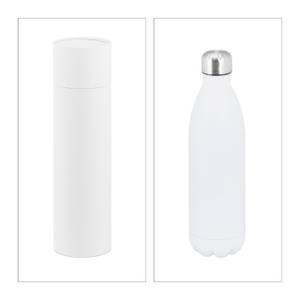 1 x Thermo Trinkflasche 1 Liter weiß kaufen